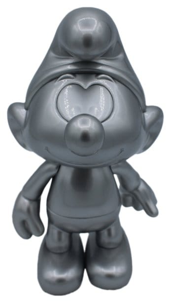 Smurfene Vinylfigur Smurf Sølv 19 cm