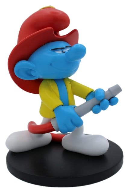 Die Schlümpfe Statue Feuerwehrmann Schlumpf 12 cm