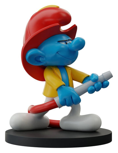 Die Schlümpfe Statue Feuerwehrmann Schlumpf 12 cm