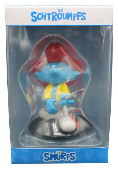 Die Schlümpfe Statue Feuerwehrmann Schlumpf 12 cm