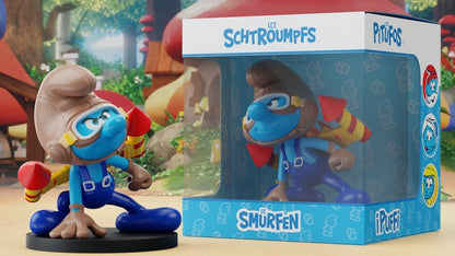 Die Schlümpfe Statue Jetpack Schlumpf 10 cm