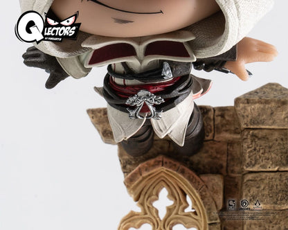 Assassin's Creed Qlectors Pvc Statue Ezio Leap of Faith 15 cm