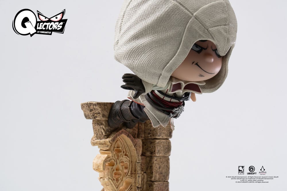 Assassin's Creed Qlectors Pvc Statue Ezio Leap of Faith 15 cm