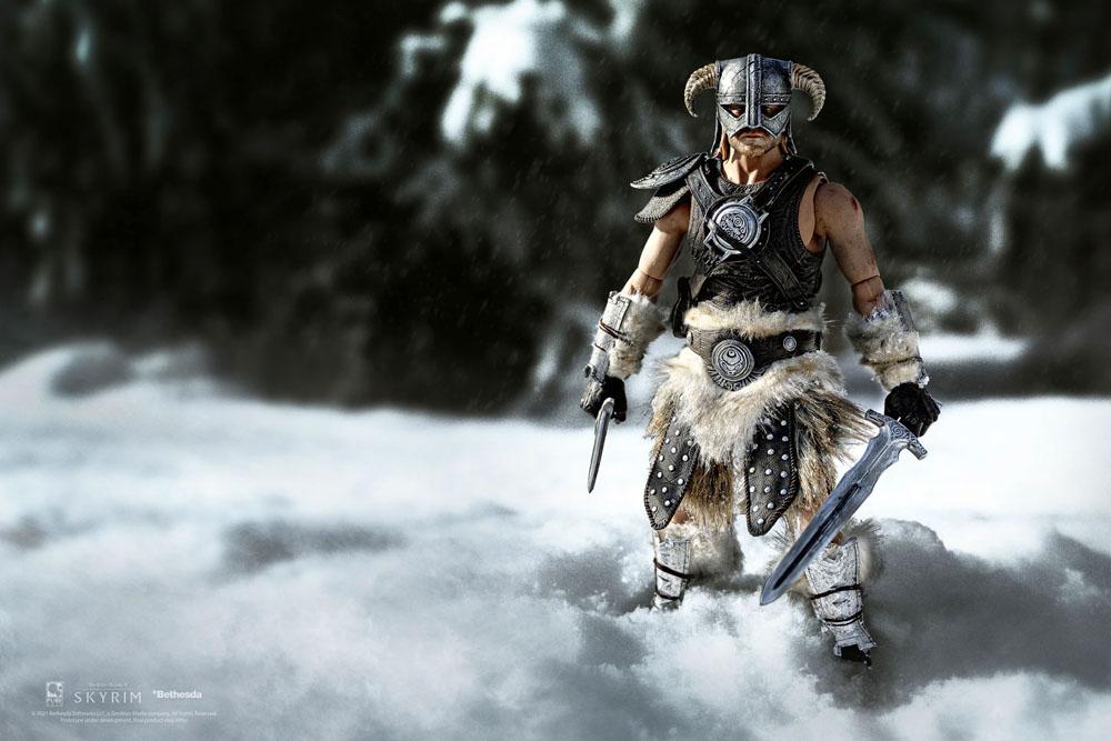 The Elder Scrolls V Skyrim Aksiyon Figürü 1/6 Dragonborn Deluxe Edition 32 cm