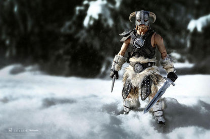 The Elder Scrolls V Skyrim Aksiyon Figürü 1/6 Dragonborn Deluxe Edition 32 cm