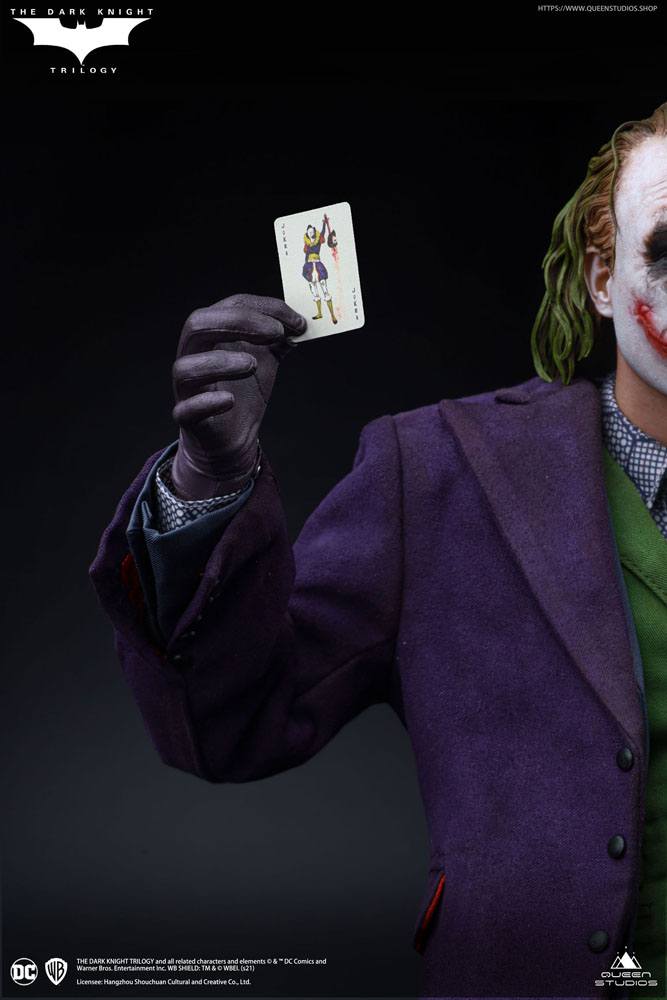 Estatua El Caballero Oscuro 1/4 Heath Ledger Joker Edición Regular 52 cm