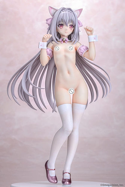 Tsuki ni yorisou otome no sahou pvc statup 1/6 luna sakurakouji mačka maid sakura color ver. 26 cm