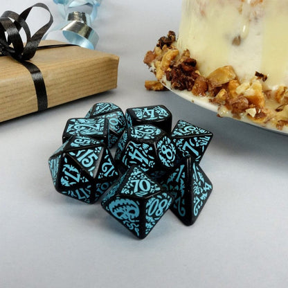 Q Workshop 20 years: Halloween Dice Set (7)