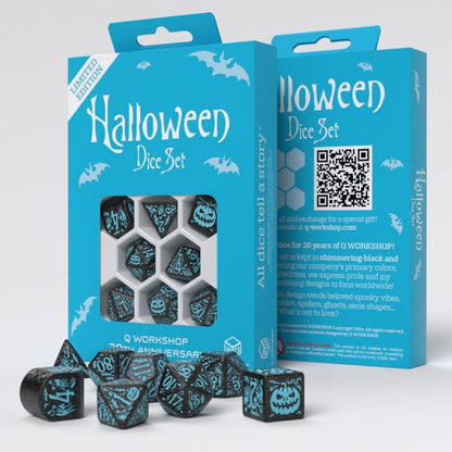 Q Workshop 20 years: Halloween Dice Set (7)