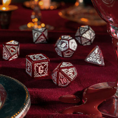 Bloodsucker Dice Set Scarlet (7)