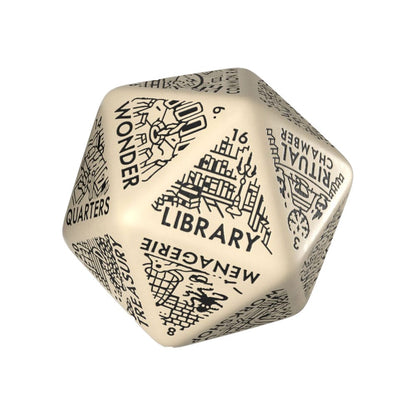 Viridian Jumbo Dice Dungeon Room Generator D20 Beige