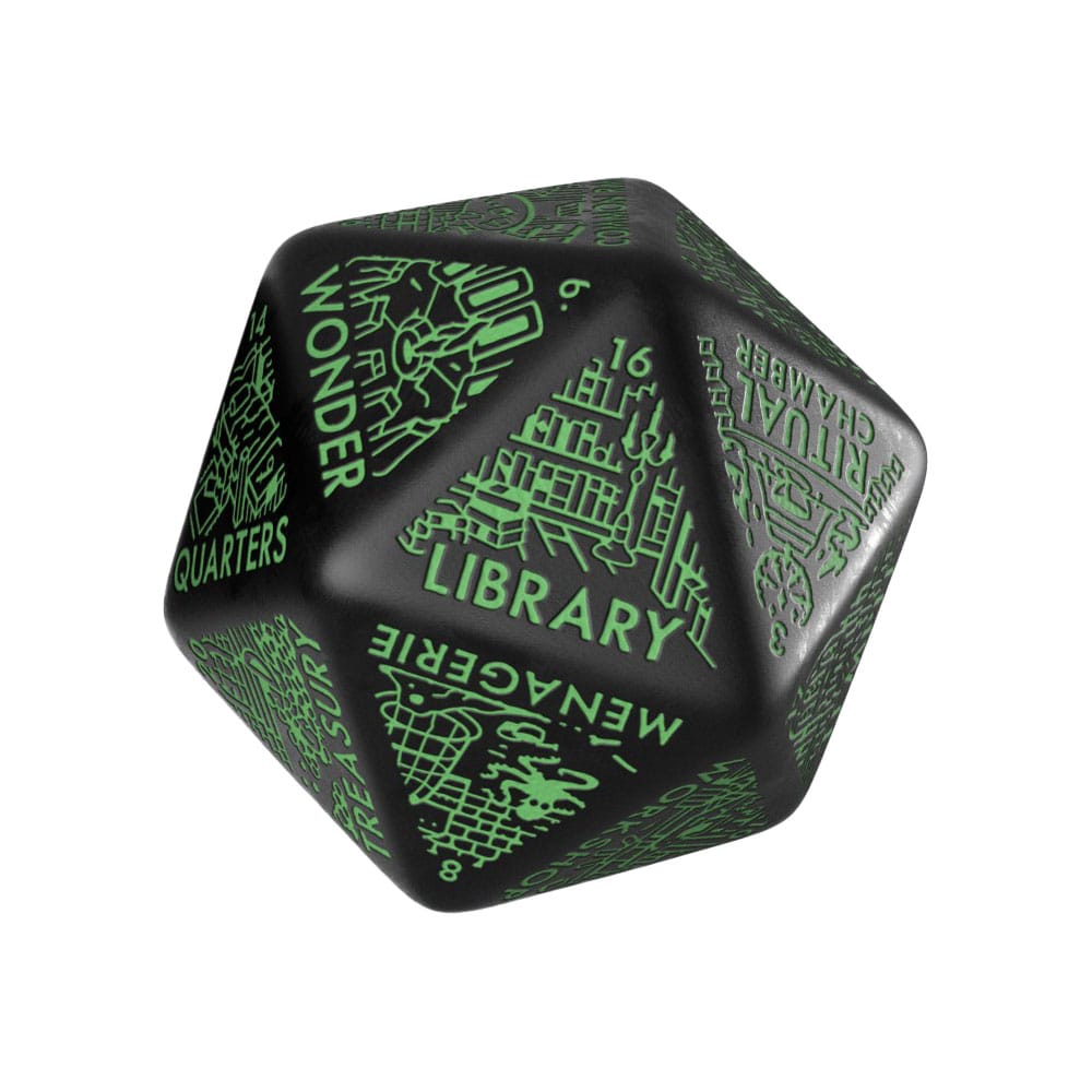 Viridian Jumbo Dice Dungeon Room Generator D20 Sort