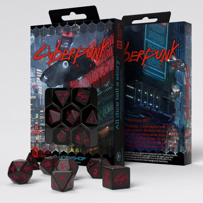 Cyberpunk Edition Dice a coulé du sang sur Chrome (7)