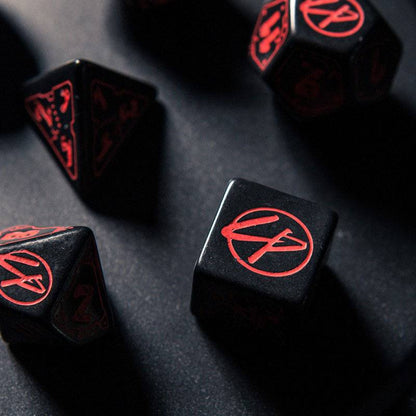 Cyberpunk Edition Dice a coulé du sang sur Chrome (7)