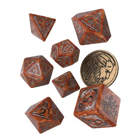 The Witcher Dice Set Geralt the Monster Slayer (7)