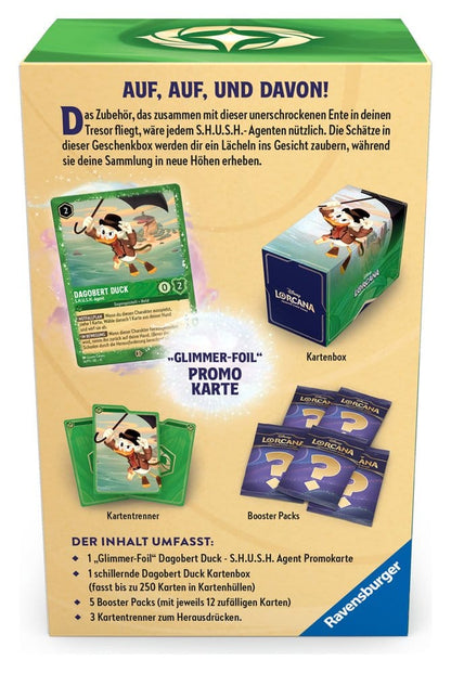 Disney Lorcana TCG Dagobert Duck Gaveæske *German Edition*