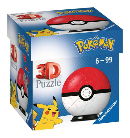 Pokémon 3D Puzzle Pokéballs: Classic (55 stukken)