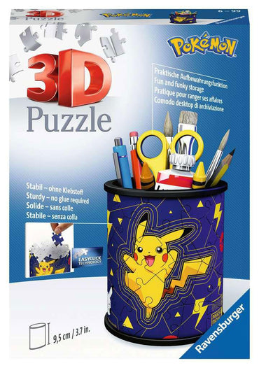 Pokémon 3D -Puzzle -Bleistifthalter (54 Stücke)