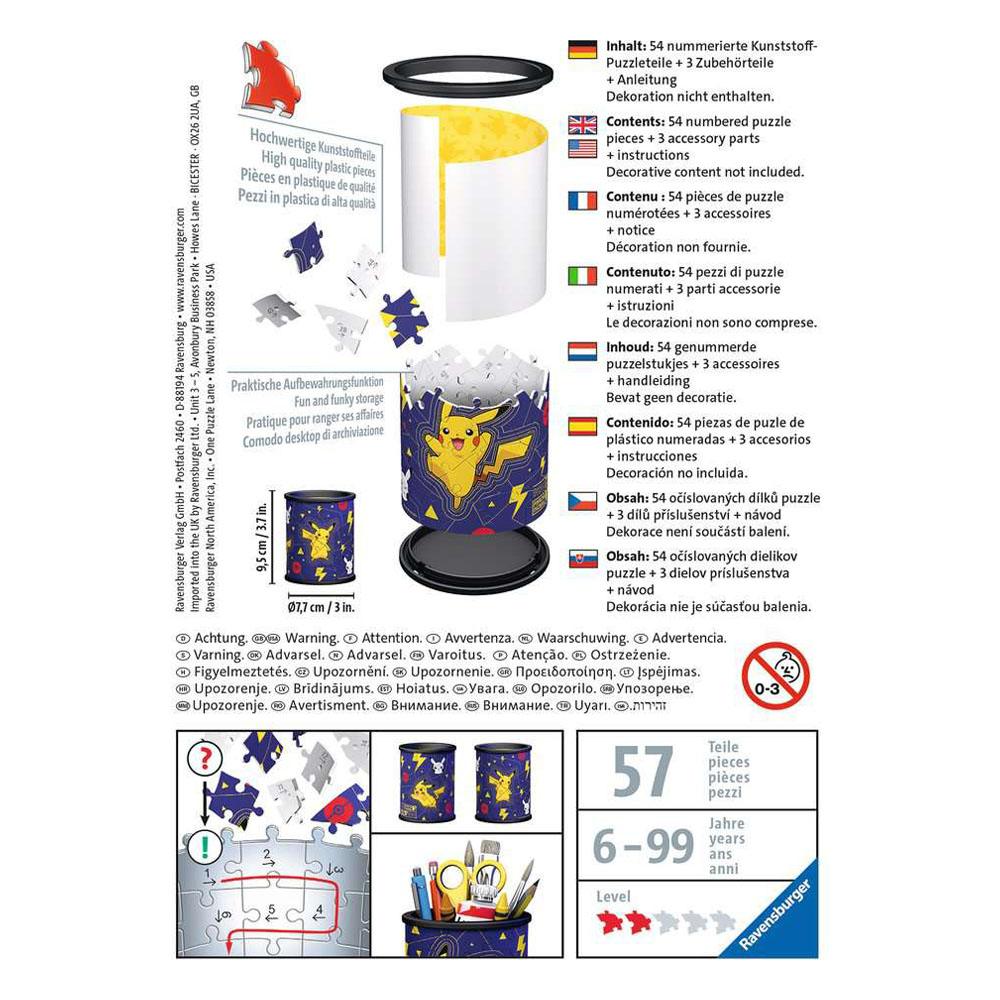 Pokémon 3D držač zagonetke (54 komada)