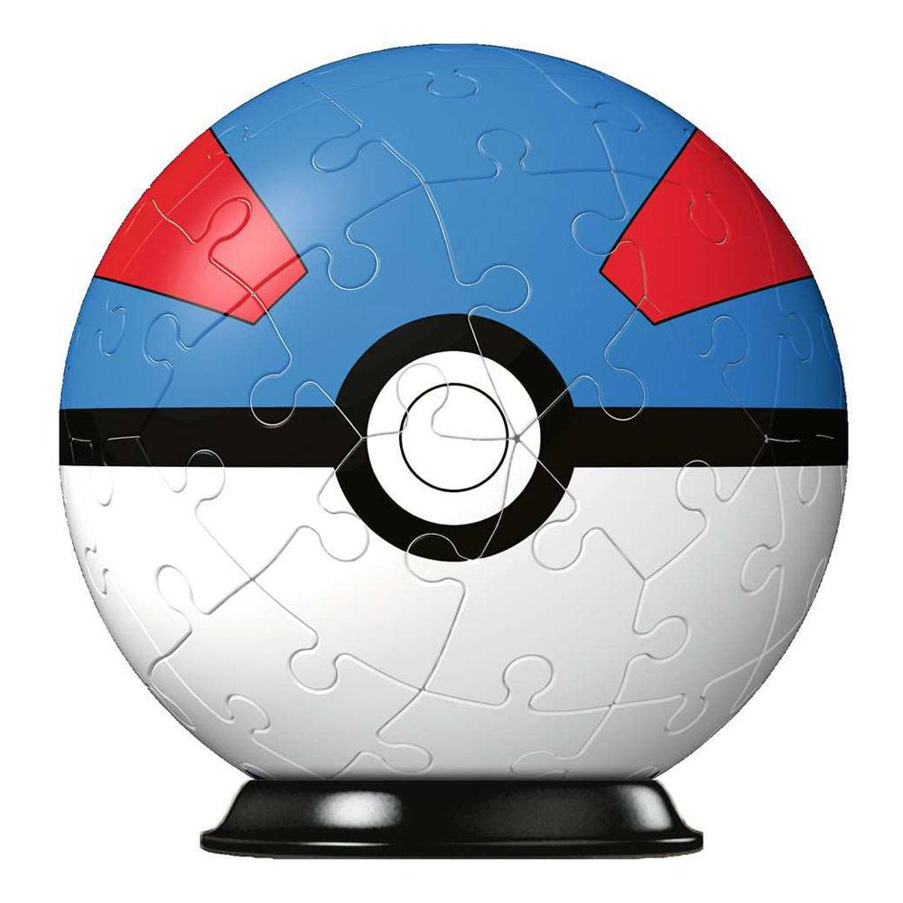 Pokémon 3D Puzzle Pokéball: Great Ball (55 pièces)