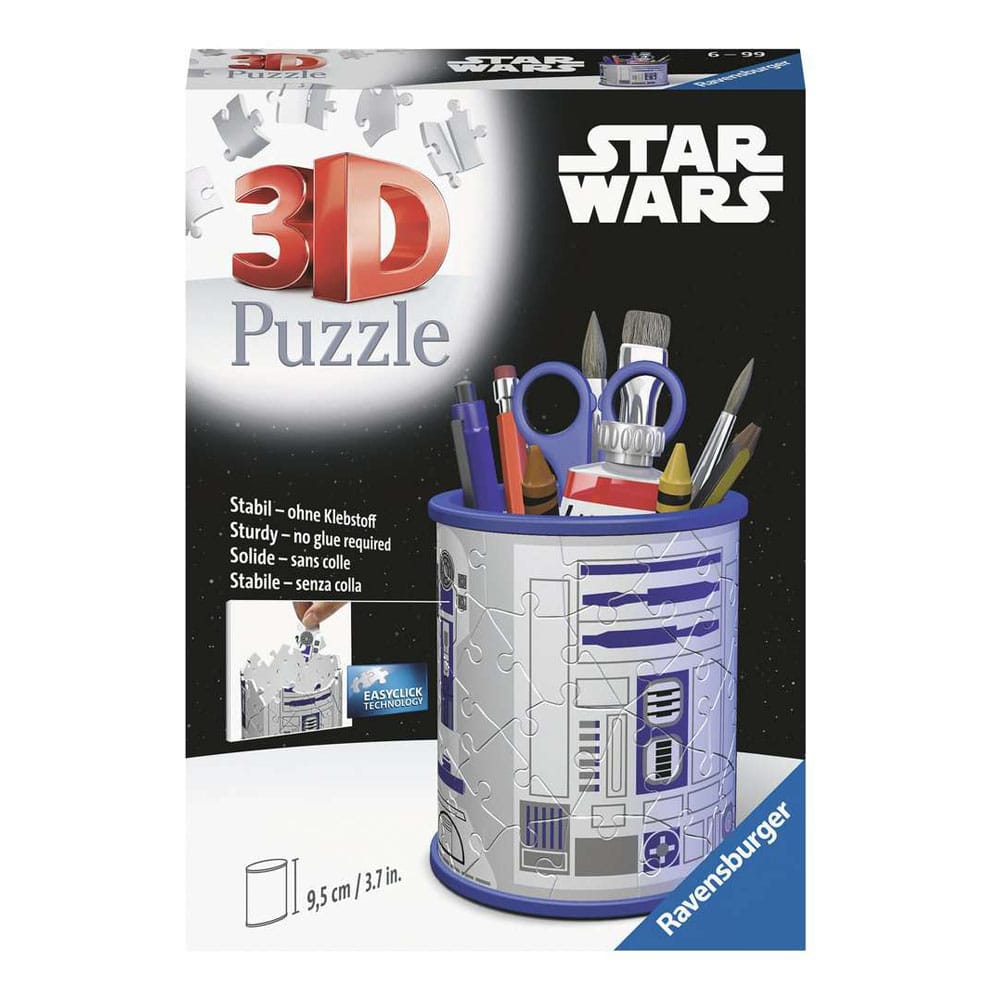Star Wars 3D Puzzle Pencil Holder R2-D2 (57 stykker)