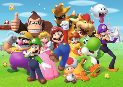 Nintendo Challenge Jigsaw Puzzle Super Mario (1000 stykker)