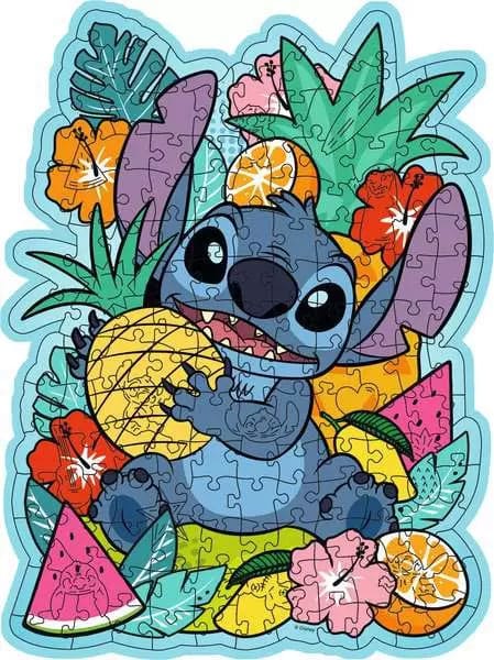 Disney Wooden Jigsaw Puzzle Stitch (150 stykker)