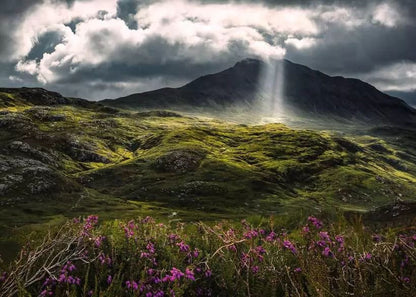 Power of Nature Jigsaw Puzzle Mysterious Mountains (1000 stykker)