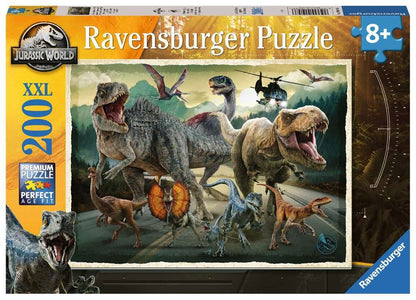 Jurassic World Children's Jigsaw Bulmaca XXL Life Bir Yol Buluyor (200 adet)