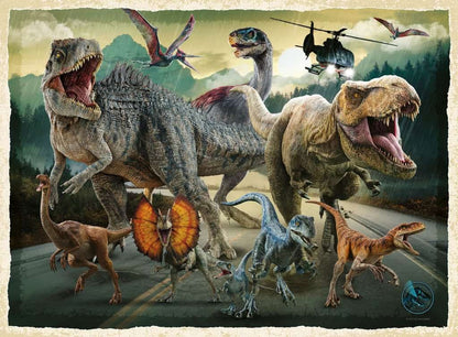 Jurassic World Children's Jigsaw Bulmaca XXL Life Bir Yol Buluyor (200 adet)