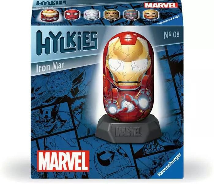 Marvel 3D Puzzle Iron Man Hylkies (54 stykker)