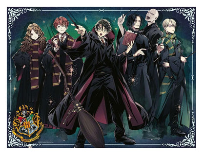 Harry Potter Jigsaw Puzzle Gryffindor vs. Slytherin (1500 stykker)