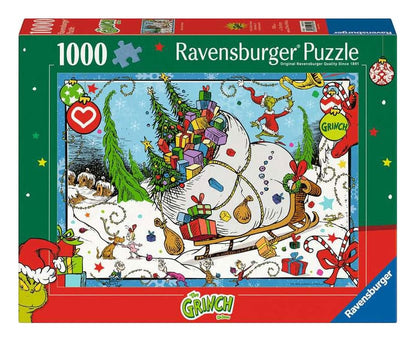 L'affiche du puzzle Grinch Papsaw (1000 pièces)