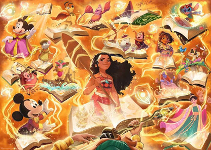 Disney Lorcana Puzzle Lueurs du Royaume : Ambre (1000 pièces)