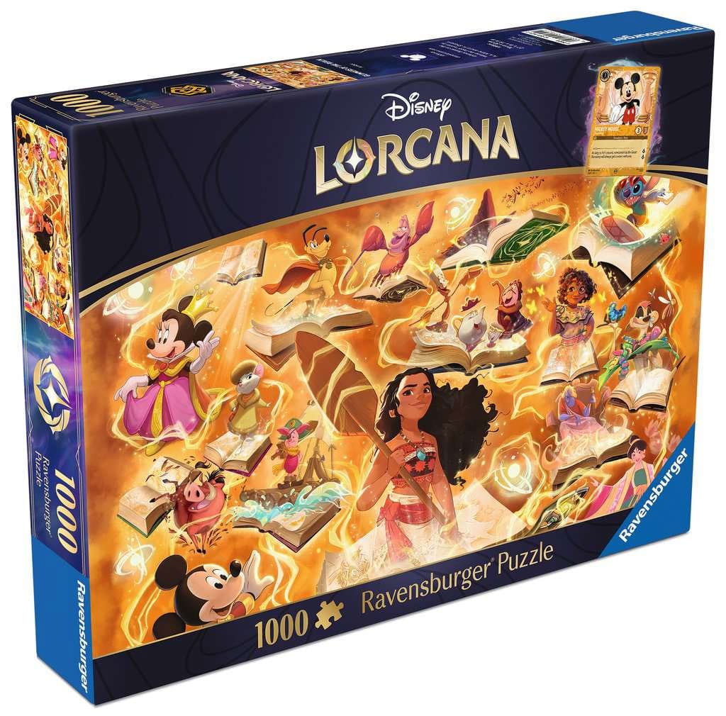 Disney Lorcana Puzzle Lueurs du Royaume : Ambre (1000 pièces)