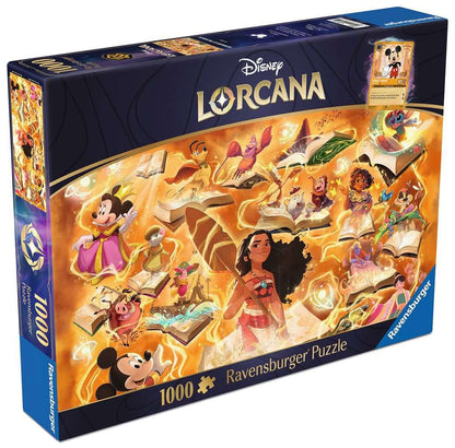 Disney Lorcana Puzzle Lueurs du Royaume : Ambre (1000 pièces)