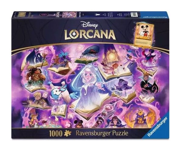 Disney Lorcana Puzzle Glimmers of the Realm : Améthyste (1000 pièces)