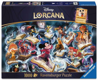 Disney Lorcana Jigsaw Puzzle Barlumi del Regno: Acciaio (1000 pezzi)