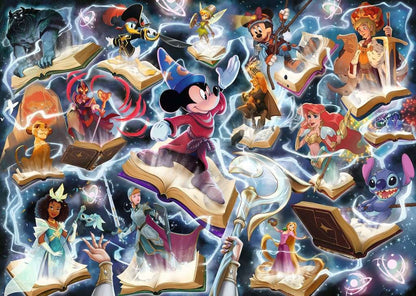 Disney Lorcana Jigsaw Puzzle Barlumi del Regno: Acciaio (1000 pezzi)
