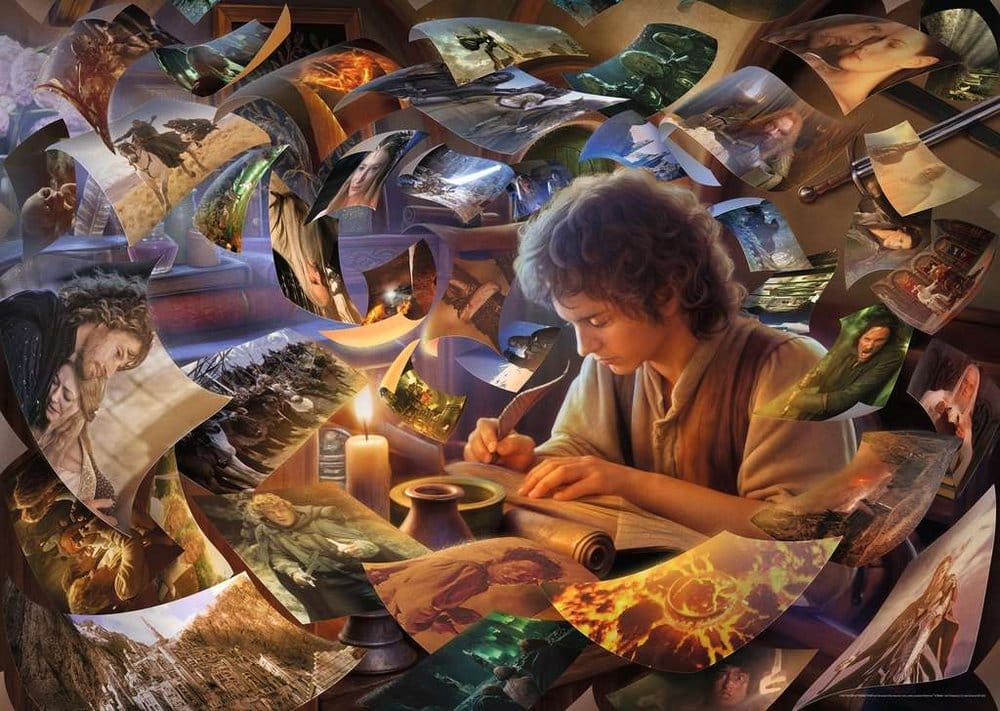 Yüzüklerin Efendisi Yapboz Frodo'nun Yolculuğu (1000 Parça)