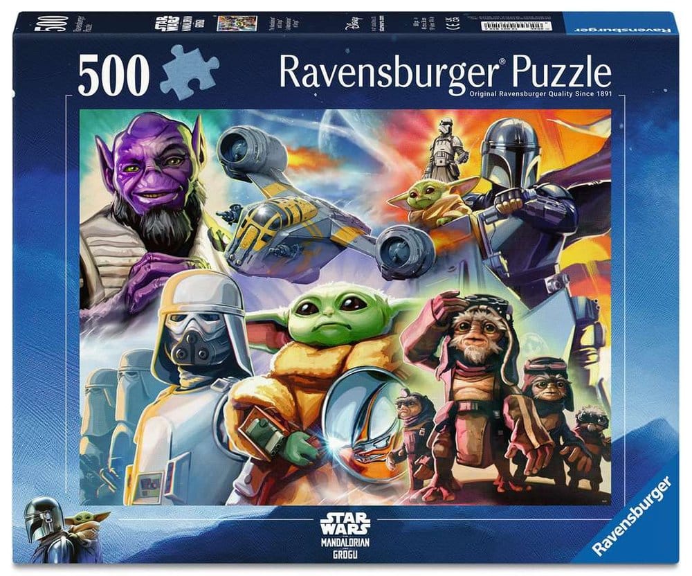 Das Mandalorianer- und Grogu-Puzzle (500 Teile)