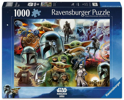 Mandalorian och Grogu pussel (1000 bitar)