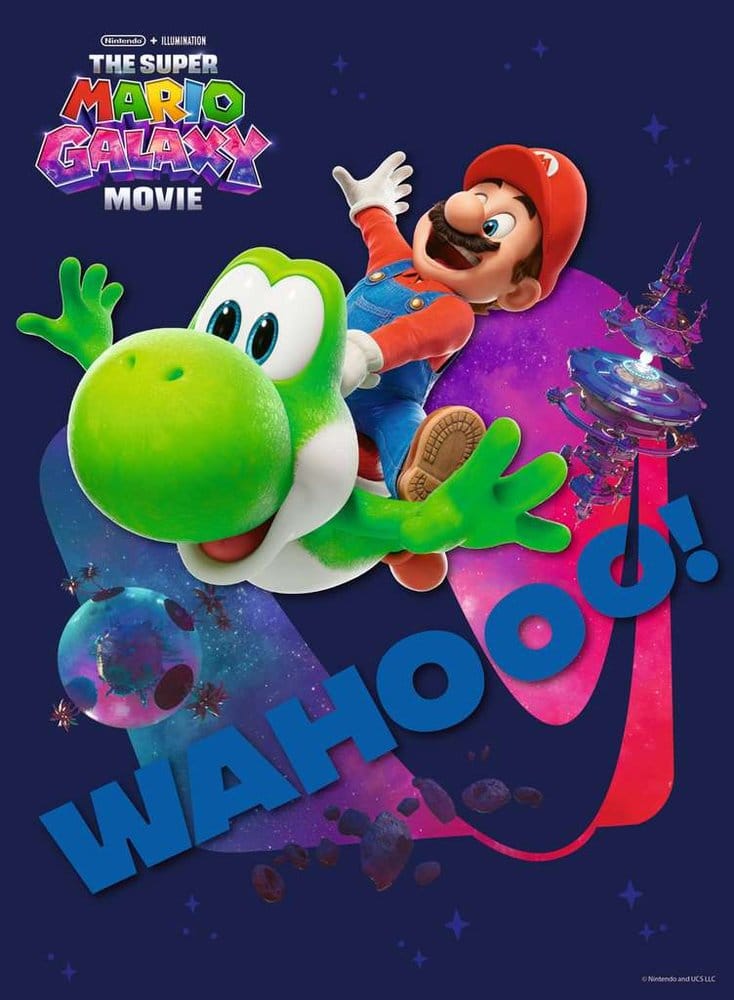 Super Mario Galaxy Movie barnpussel (150 bitar XXL)