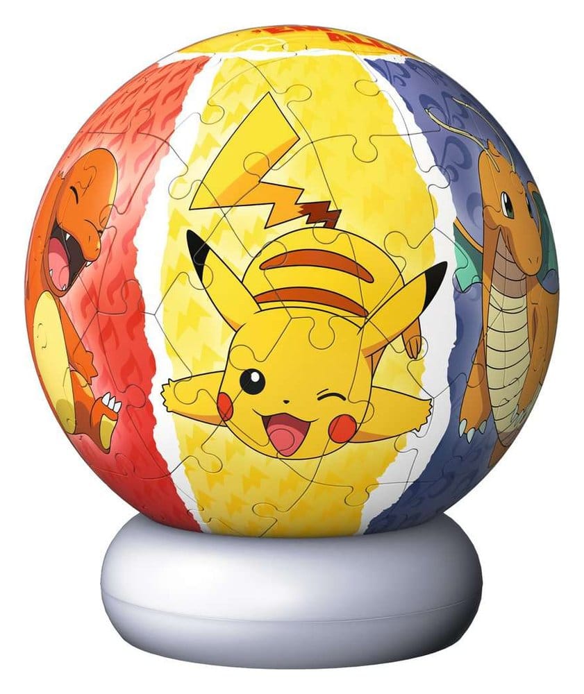 Pokémon 3D Rompecabezas Bola Luz Nocturna (73 Piezas)