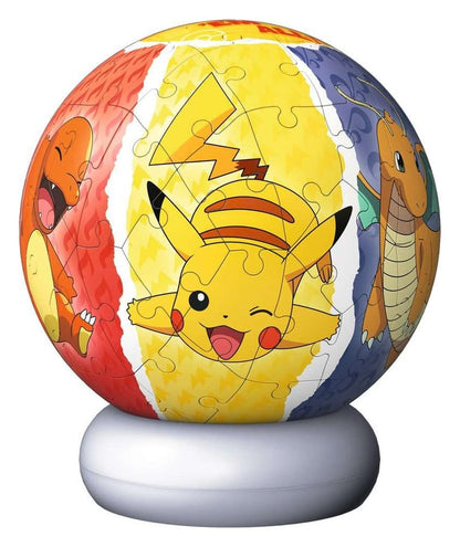 Pokémon 3D Rompecabezas Bola Luz Nocturna (73 Piezas)