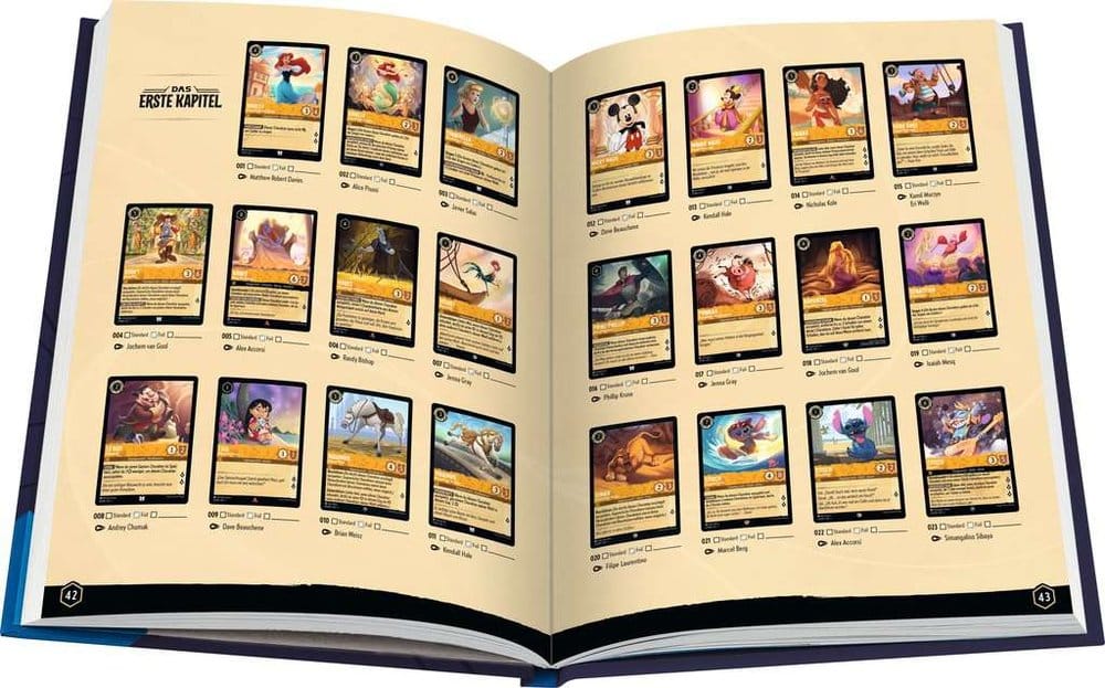 Disney Lorcana TCG Book Le guide officiel du collectionneur : sets 1 à 4 *Version allemande*