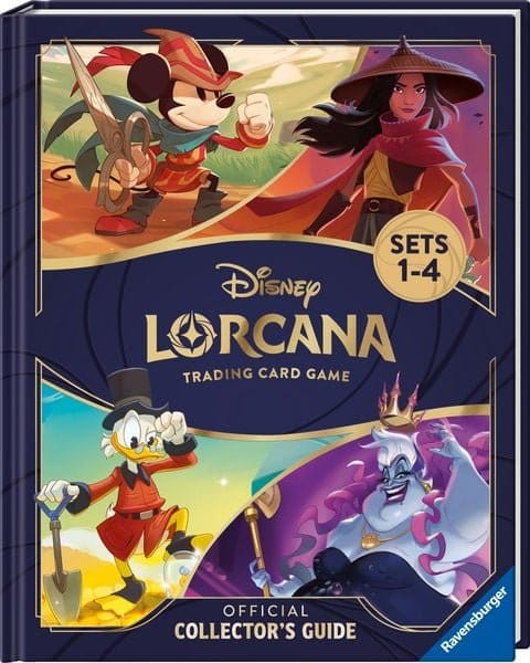 Disney Lorcana TCG-boek De officiële verzamelgids: sets 1-4 *Engelse versie*