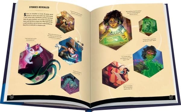 Disney Lorcana TCG-boek De officiële verzamelgids: sets 1-4 *Engelse versie*