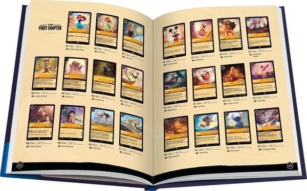 Disney Lorcana TCG-boek De officiële verzamelgids: sets 1-4 *Engelse versie*