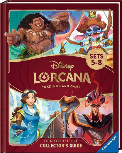 Disney Lorcana TCG Book Le guide officiel du collectionneur : sets 5-8 *Version allemande*
